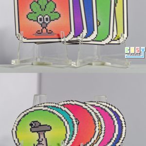 Fungles & Leafles - Combo Sticker Pack - Cute Pixel Mushrooms and Plants