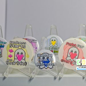 9pcs Awareness Badges - 32mm