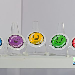 Slimes – 5pc Character Badges - 32mm